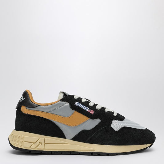 AUTRY Reelwind Sneaker in black/grey nylon and suede WWLMRL05P_AUTRY-RL05