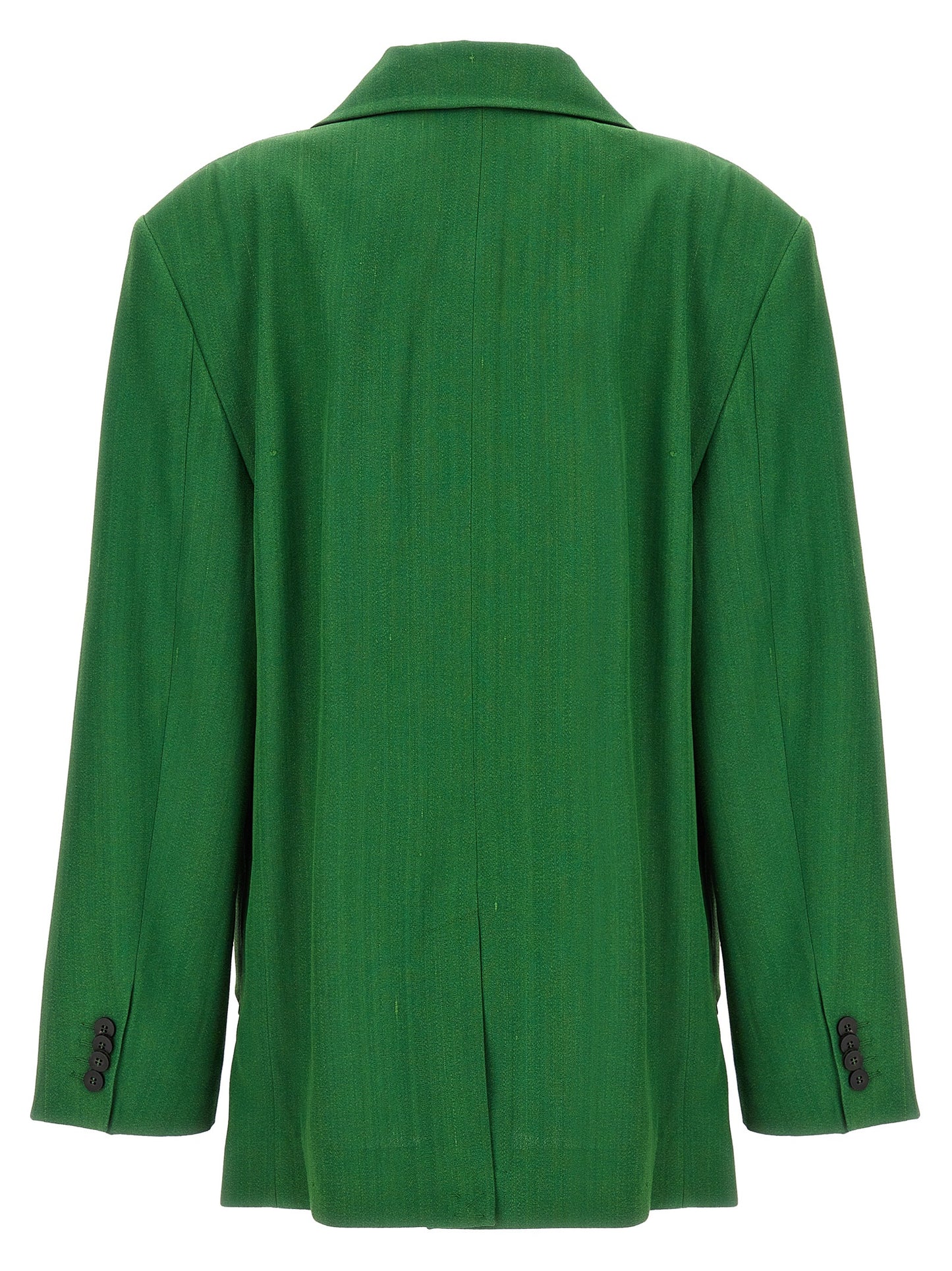 JACQUEMUS 'LA VESTE TITOLO' BLAZER 24E241JA0541547DARKGREEN