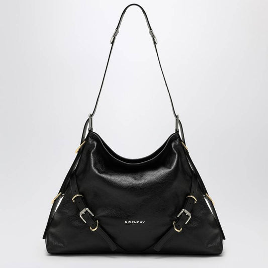 GIVENCHY Medium Voyou bag in black leather BB50SSB1Q7Q_GIV-001