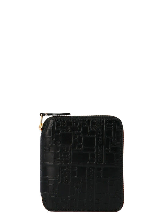 Comme Des Garçons Wallet 'EMBOSSED LOGOTYPE' WALLET SA2100ELBLACK