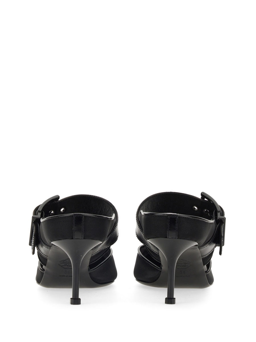 Alexander McQUEEN PUNK SANDAL WITH BUCKLE 744485W4AB21000