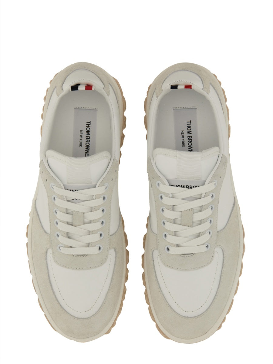 Thom Browne LEATHER SNEAKER MFD277A05584107