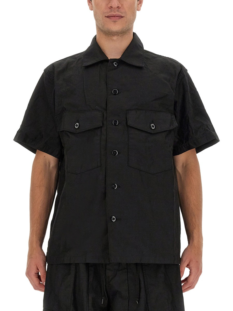 Needles REGULAR FIT SHIRT MR232B-BLACK