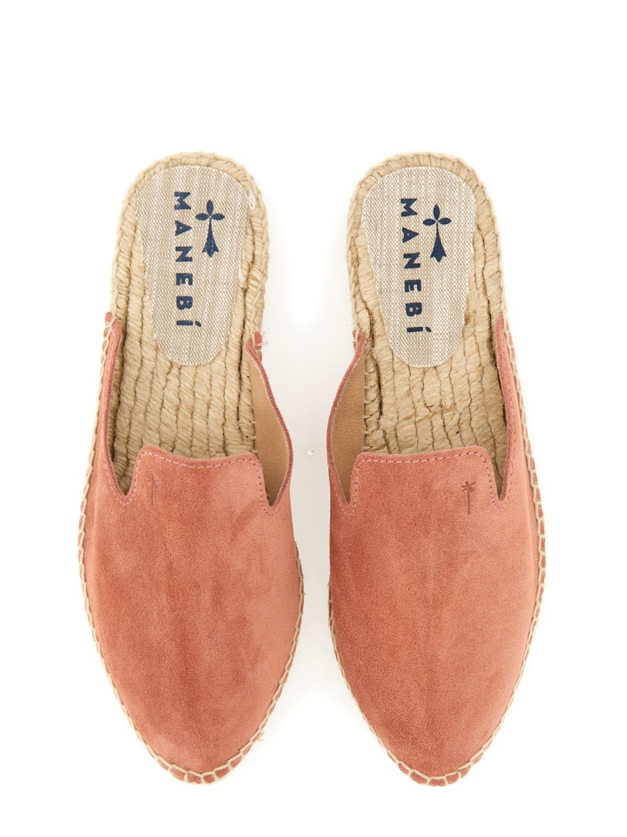 MANEBI MULES "HAMPTONS" R7.0M0SUEDETERRACOTTA