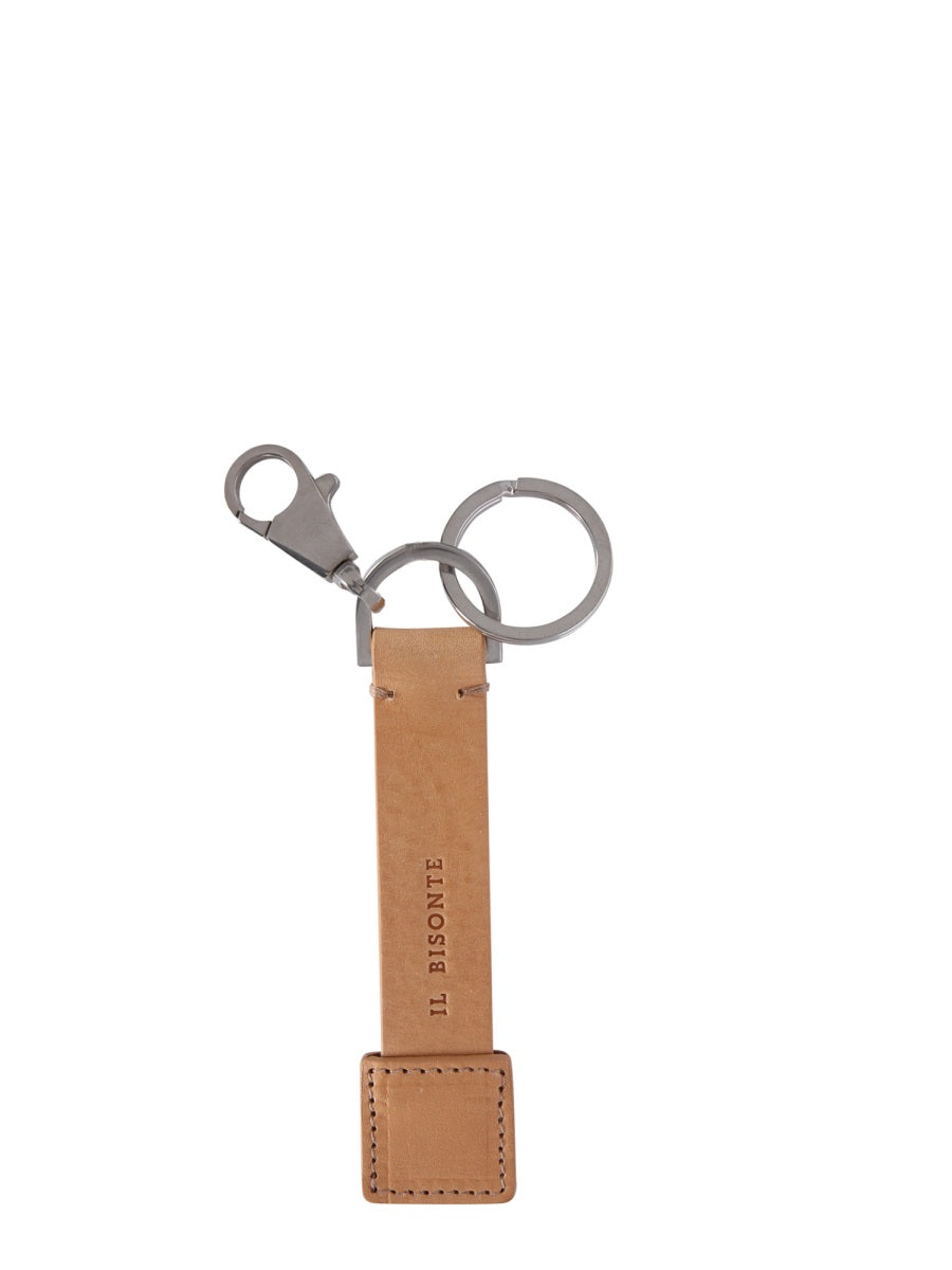 IL BISONTE LEATHER KEY RING SKH114PVX001NA106