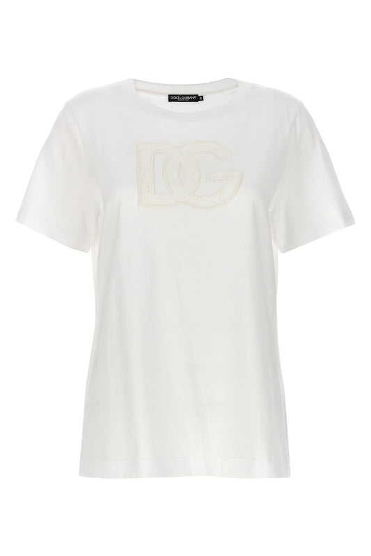 Dolce & Gabbana T-shirt white F8M68ZGDB9OW0800