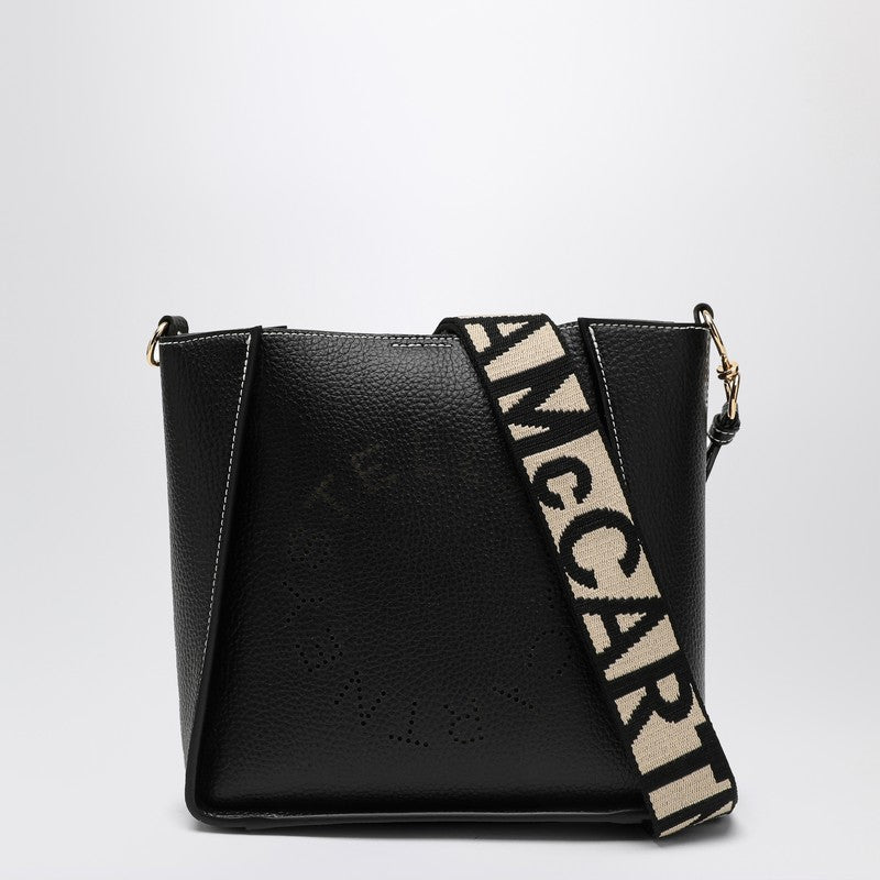 Stella McCartney Black Stella Logo cross-body bag 700073WP0057P_STELL-1000