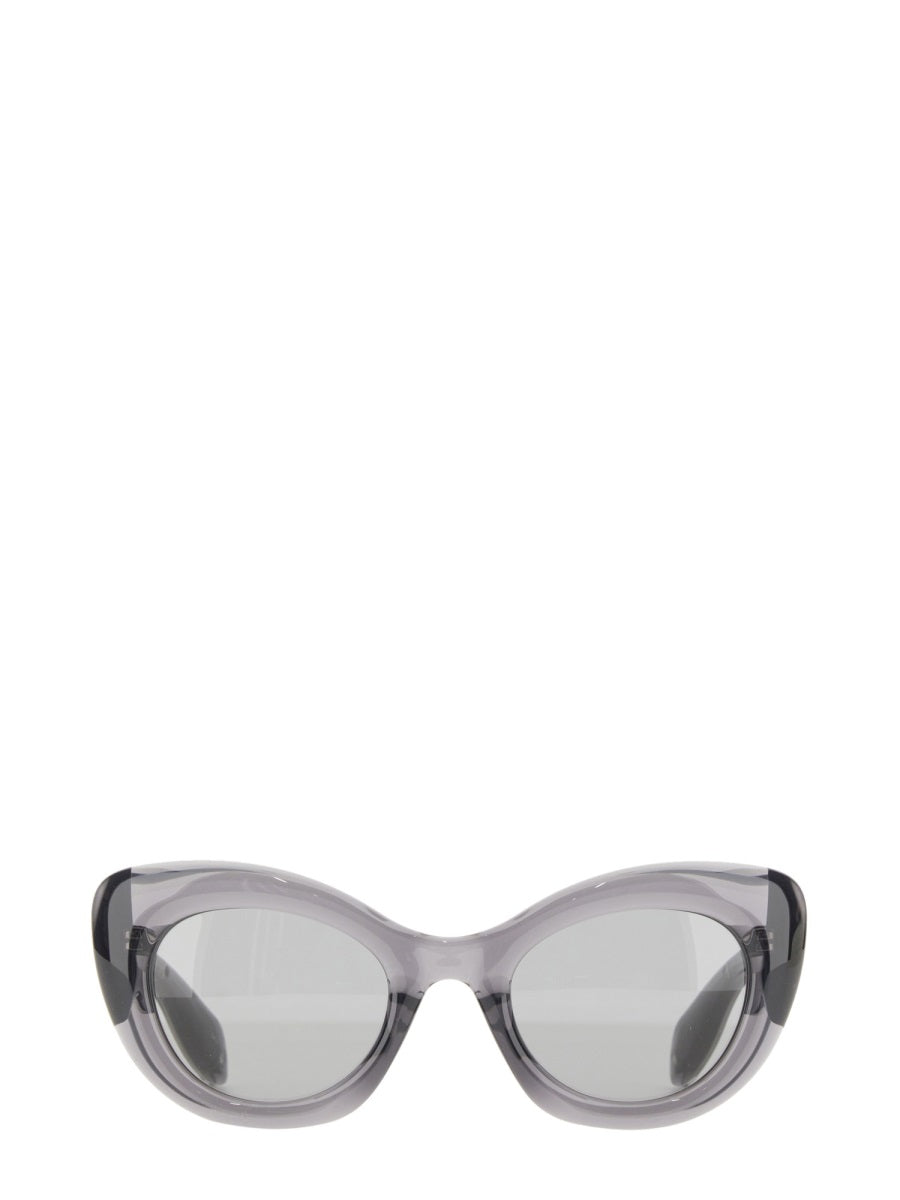 Alexander McQUEEN CAT-EYE SUNGLASSES THE CURVE 736856J07521230