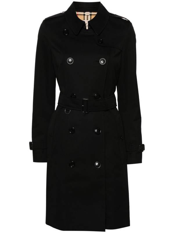 Burberry Coats Black 8079402A1189