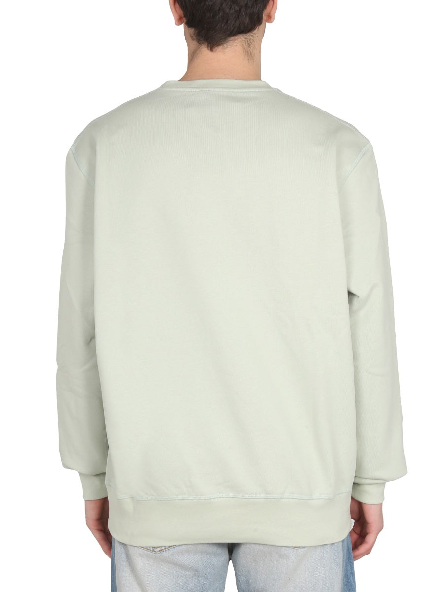 Alexander McQUEEN SWEATSHIRT WITH LOGO EMBROIDERY 688719QUX964920