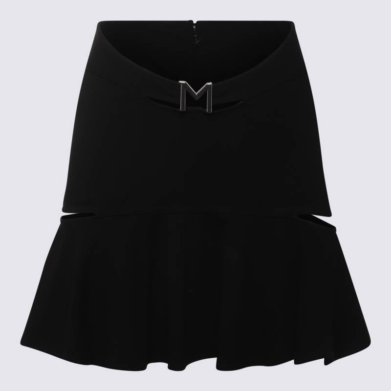 MUGLER Skirts Black 24F1JU05446801999