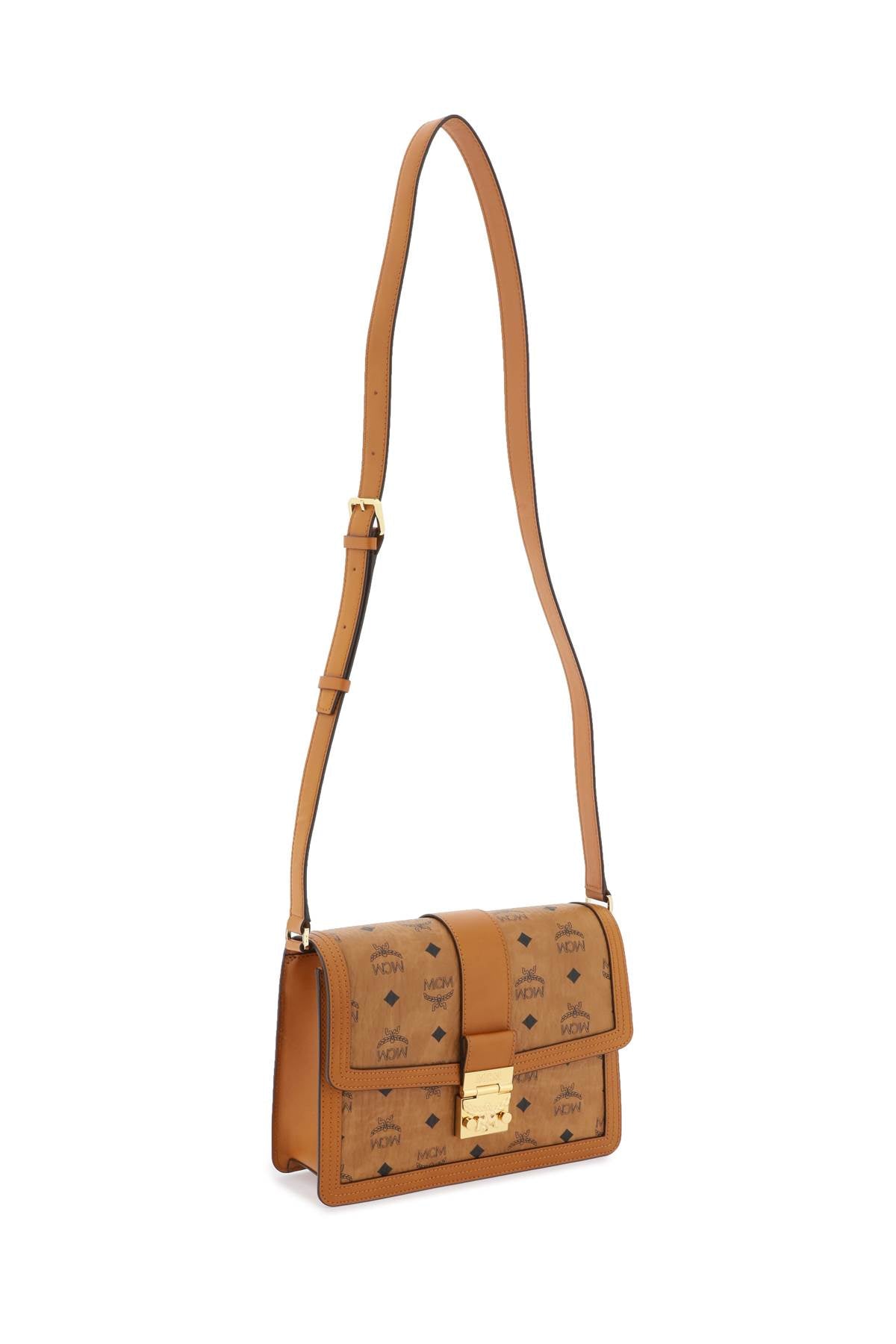 MCM medium tracy crossbody bag in visetos MWSCSXT02CO