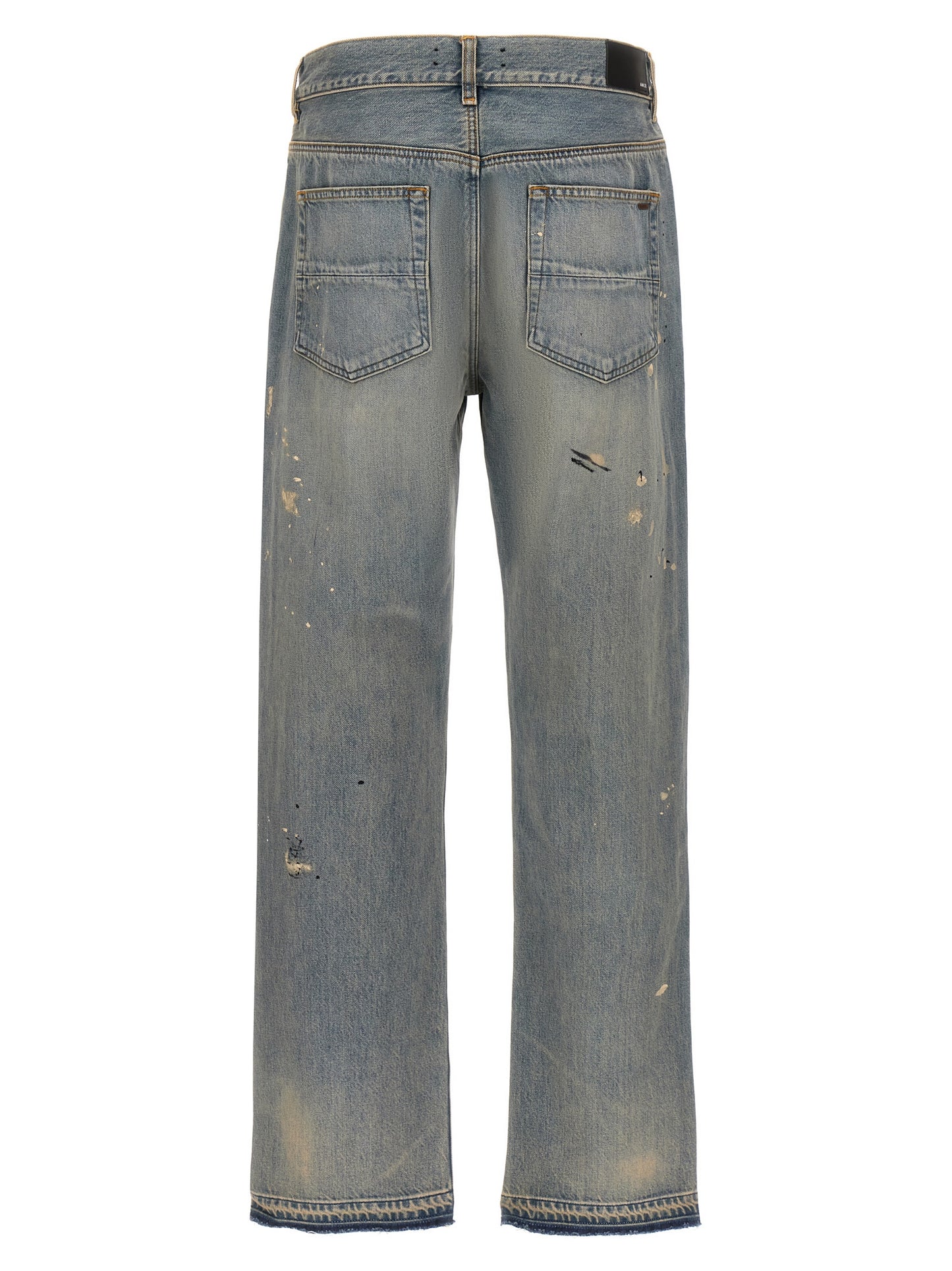 AMIRI 'PAINTER STRAIGHT' JEANS AMDNGH1026ANTIQUEINDIGO