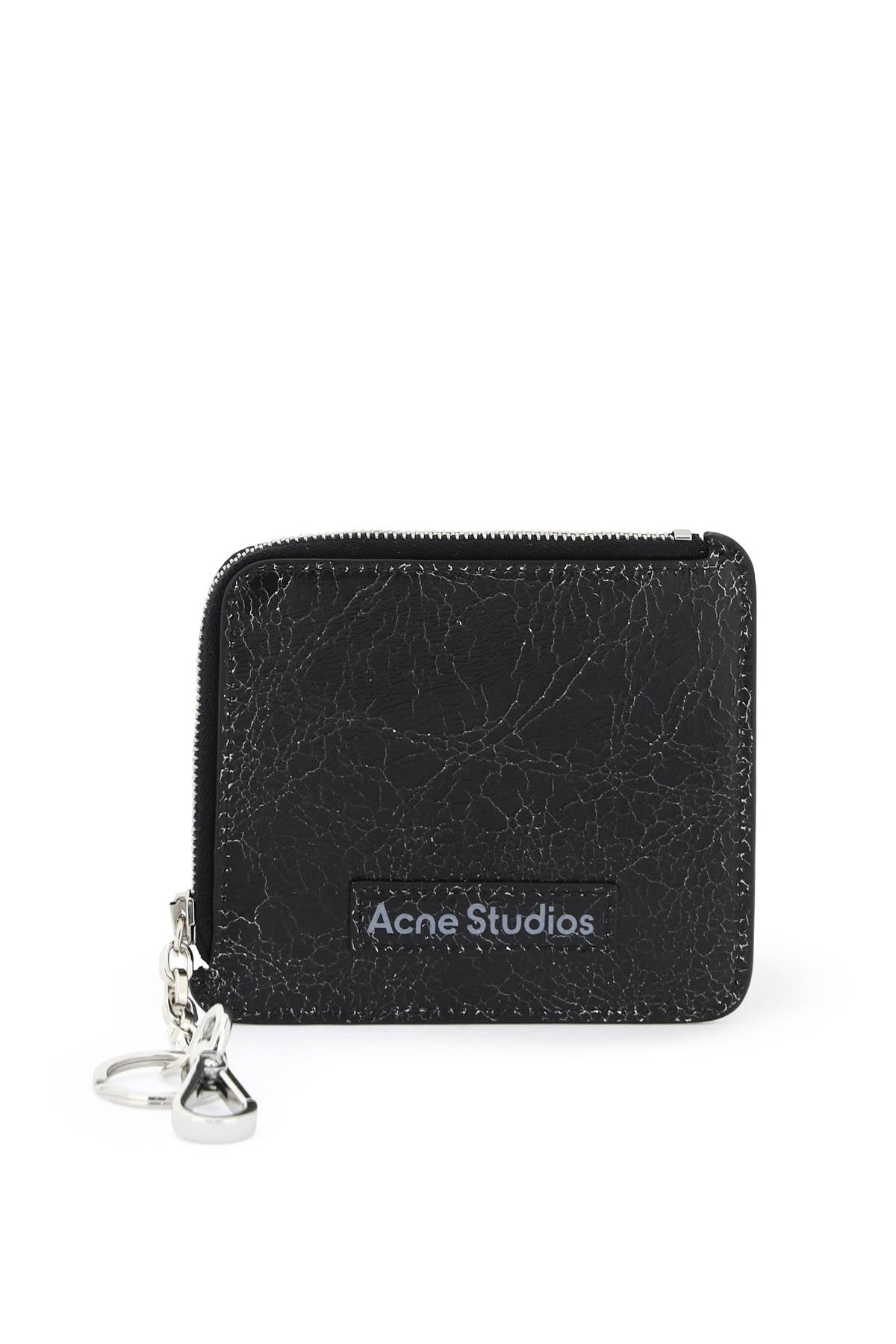 Acne Studios cracked leather wallet with distressed CG0242900