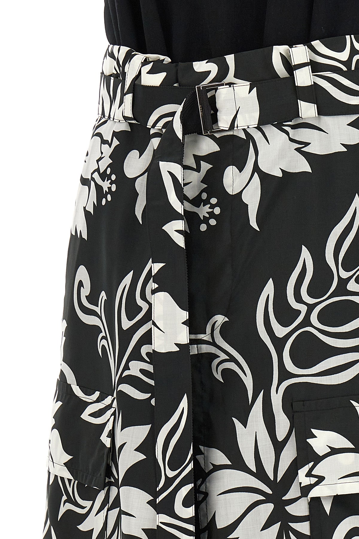 sacai SARONG INSERT DRESS 2407062002