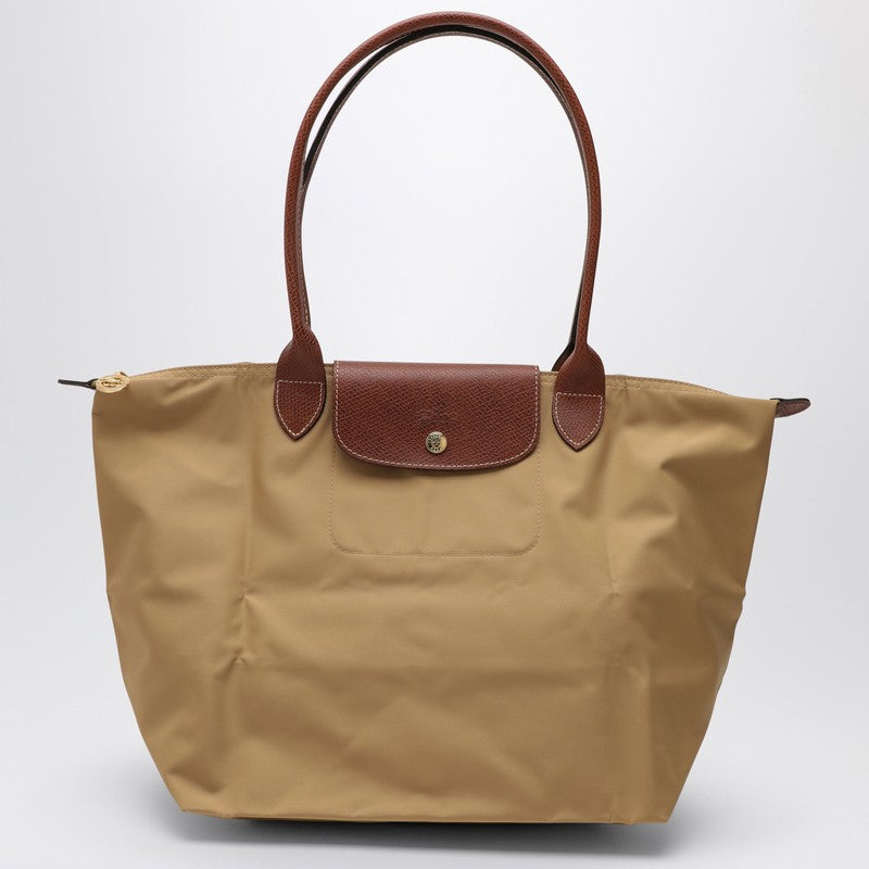 LONGCHAMP Fawn-coloured Le Pliage Original L bag L1899089P_LONG-P86