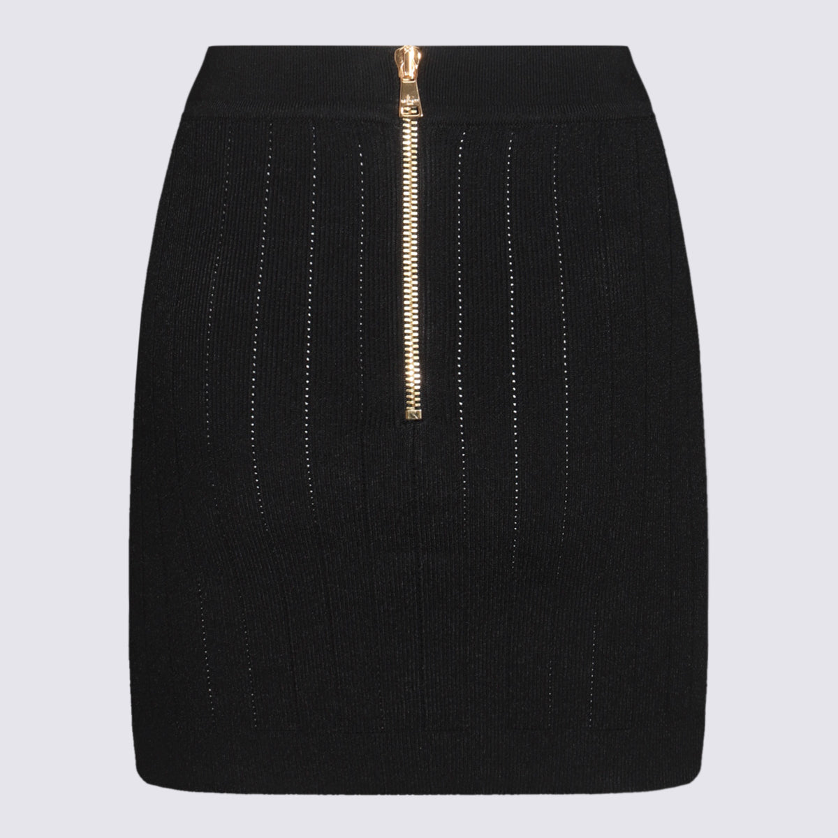 Balmain Skirts Black DF1LB290KB070PA