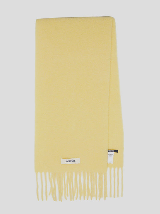 JACQUEMUS Scarfs Yellow 236AC6885087250