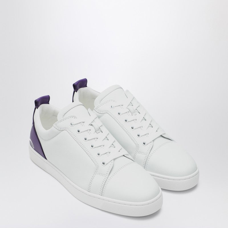 Christian Louboutin White calfskin low Sneaker Fun Louis Junior 3240080LEP_LOUBO-6259