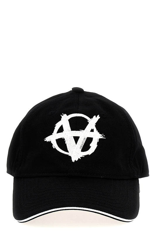 VETEMENTS 'ANARCHY' CAP UE64CA200BBLACK