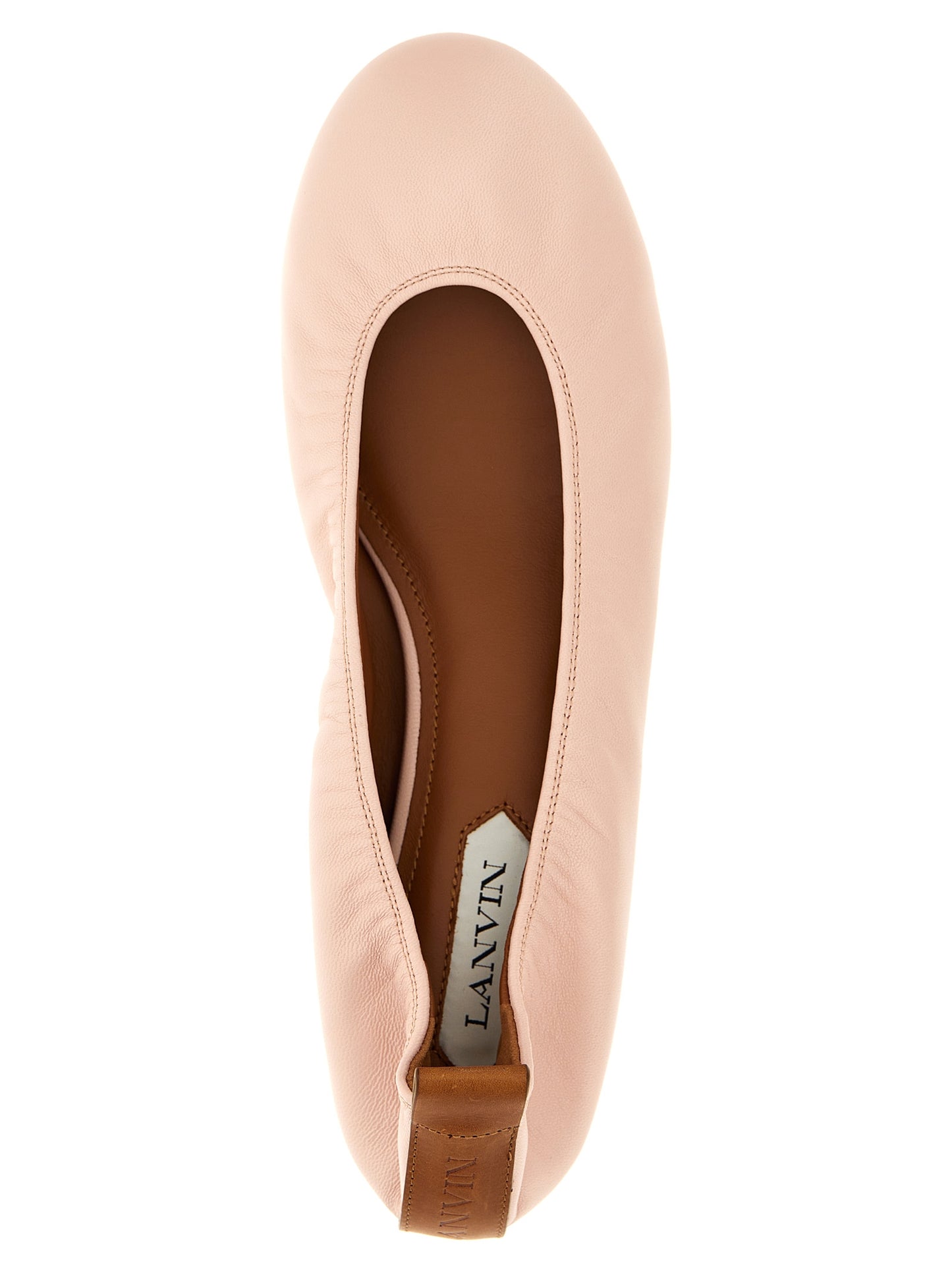 LANVIN NAPPA BALLET FLATS FWBAMB02NAPAP24501