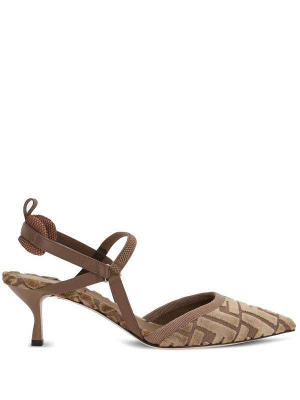 FENDI With Heel Camel 8J8362AOTPF1R8I