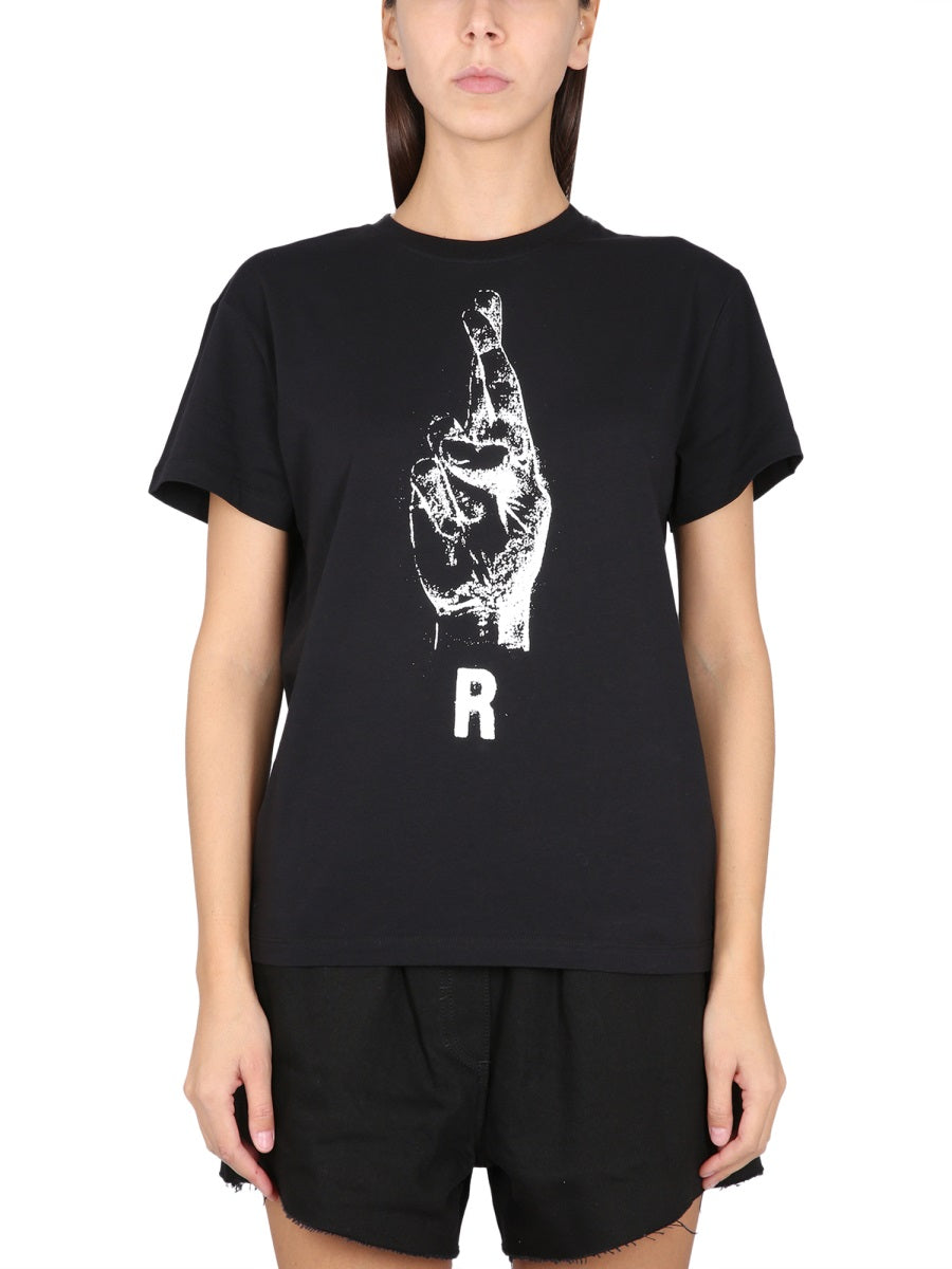 RAF SIMONS CREWNECK T-SHIRT 231-W104190010099