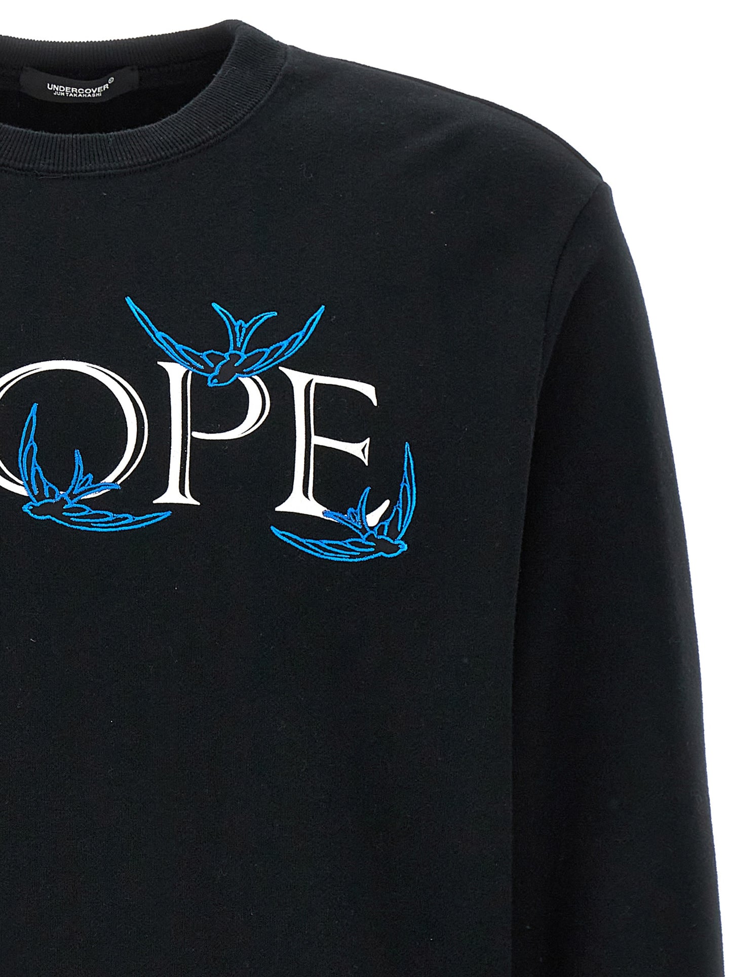 UNDERCOVER 'NOPE' SWEATSHIRT UC1D48912BLACK