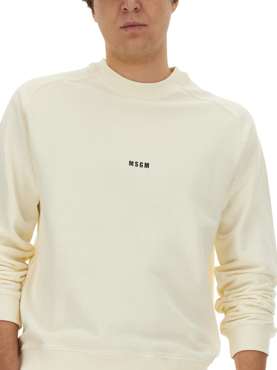 MSGM SWEATSHIRT WITH LOGO 2000MM50320000002