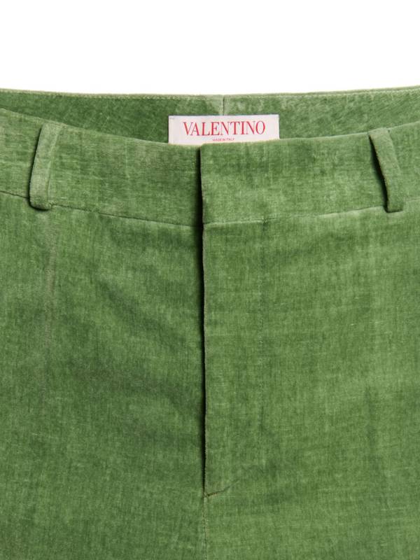 Valentino Garavani Valentino Trousers Green VRBJ74AM2LR1