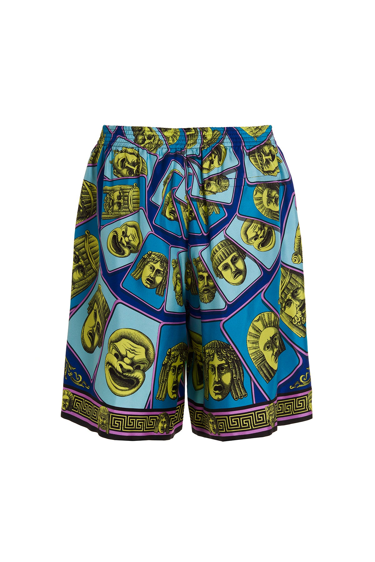 VERSACE BERMUDA 'MASKS FOULARD' 10024761A068185G540