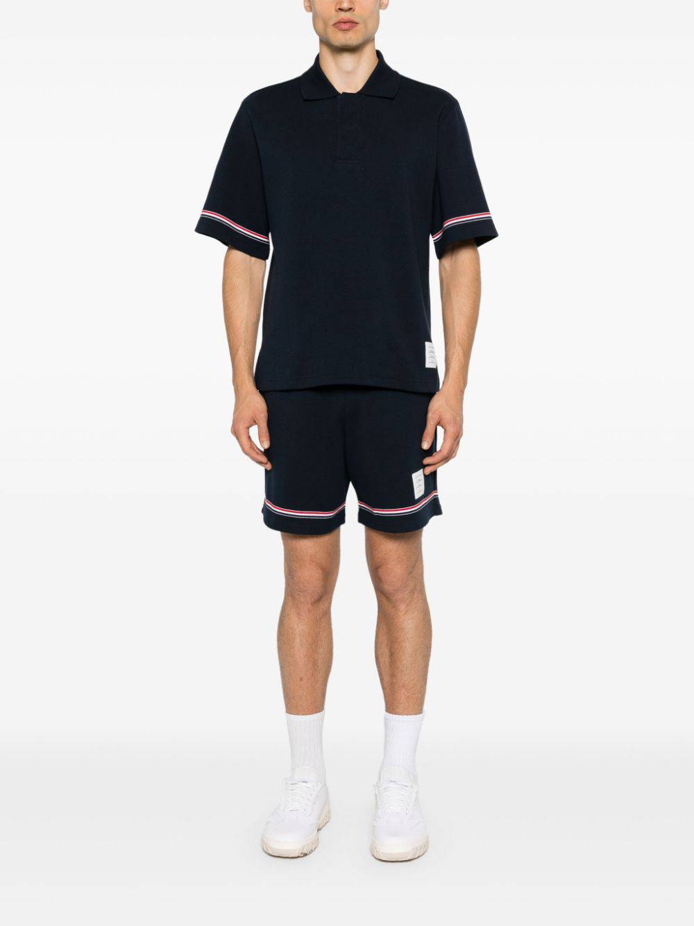 Thom Browne Shorts Blue MJQ212AJ0199415