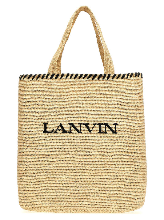 LANVIN LOGO SHOPPING BAG