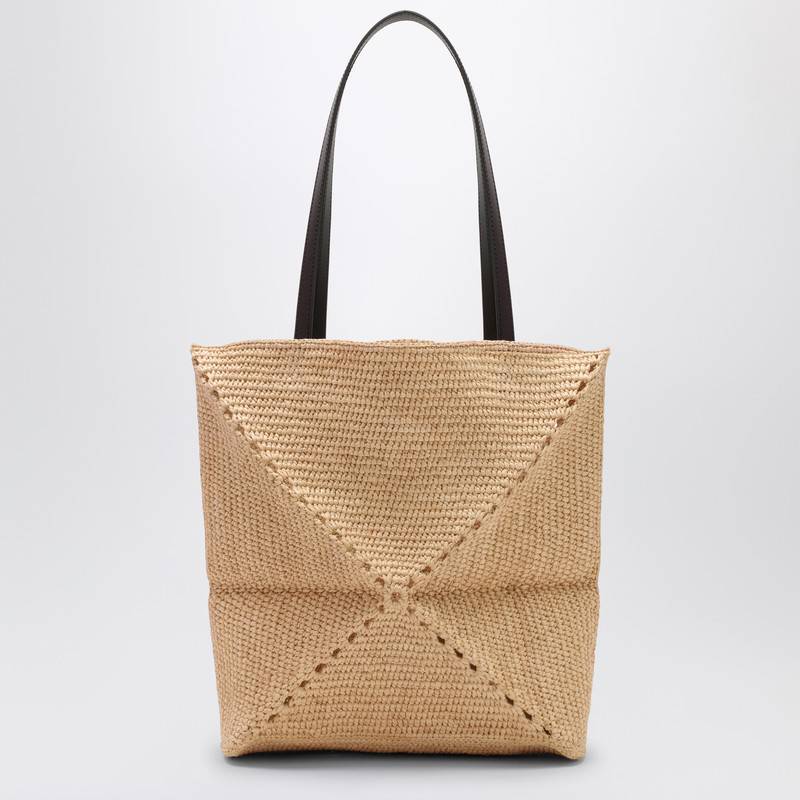 LOEWE Natural Raffia Puzzle Fold Tote Bag A779G50X08NFQ_LOEW-2123