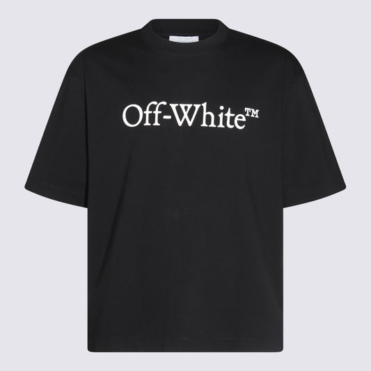 Off-White T-shirts and Polos Black OMAA120C99JER0081001