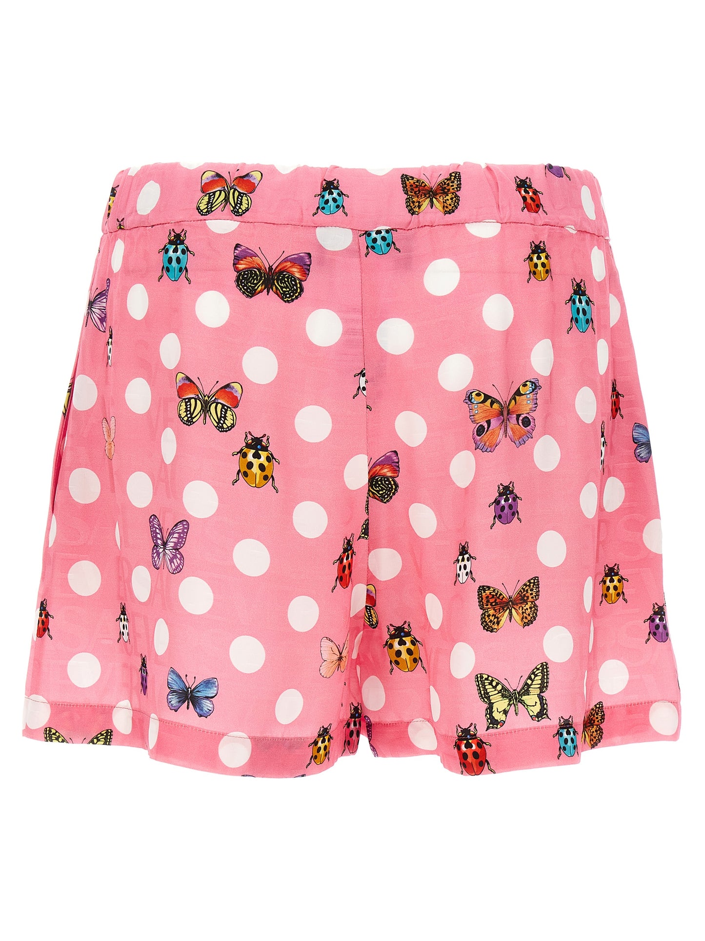 VERSACE 'HERITAGE BUTTERFLIES & LADYBUGS POLKA DOT' CAPSULE SHORTS 10112911A082115P020