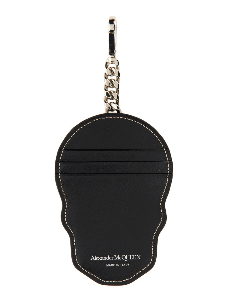 Alexander McQUEEN SKULL CARD HOLDER 7265901AAGN1000