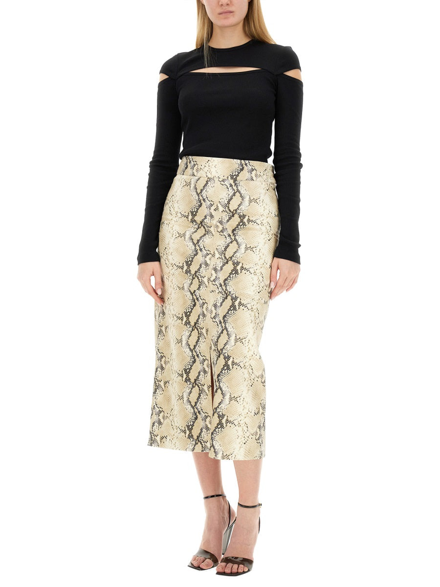 Helmut lang MIDI SKIRT N10HW301V47