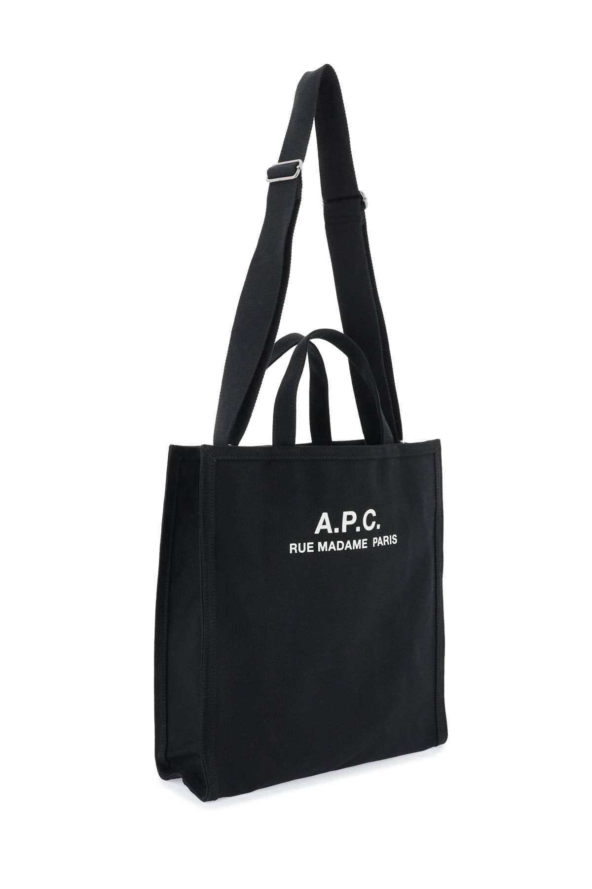 A.P.C. récupération canvas shopping bag CODBMH61318LZZ