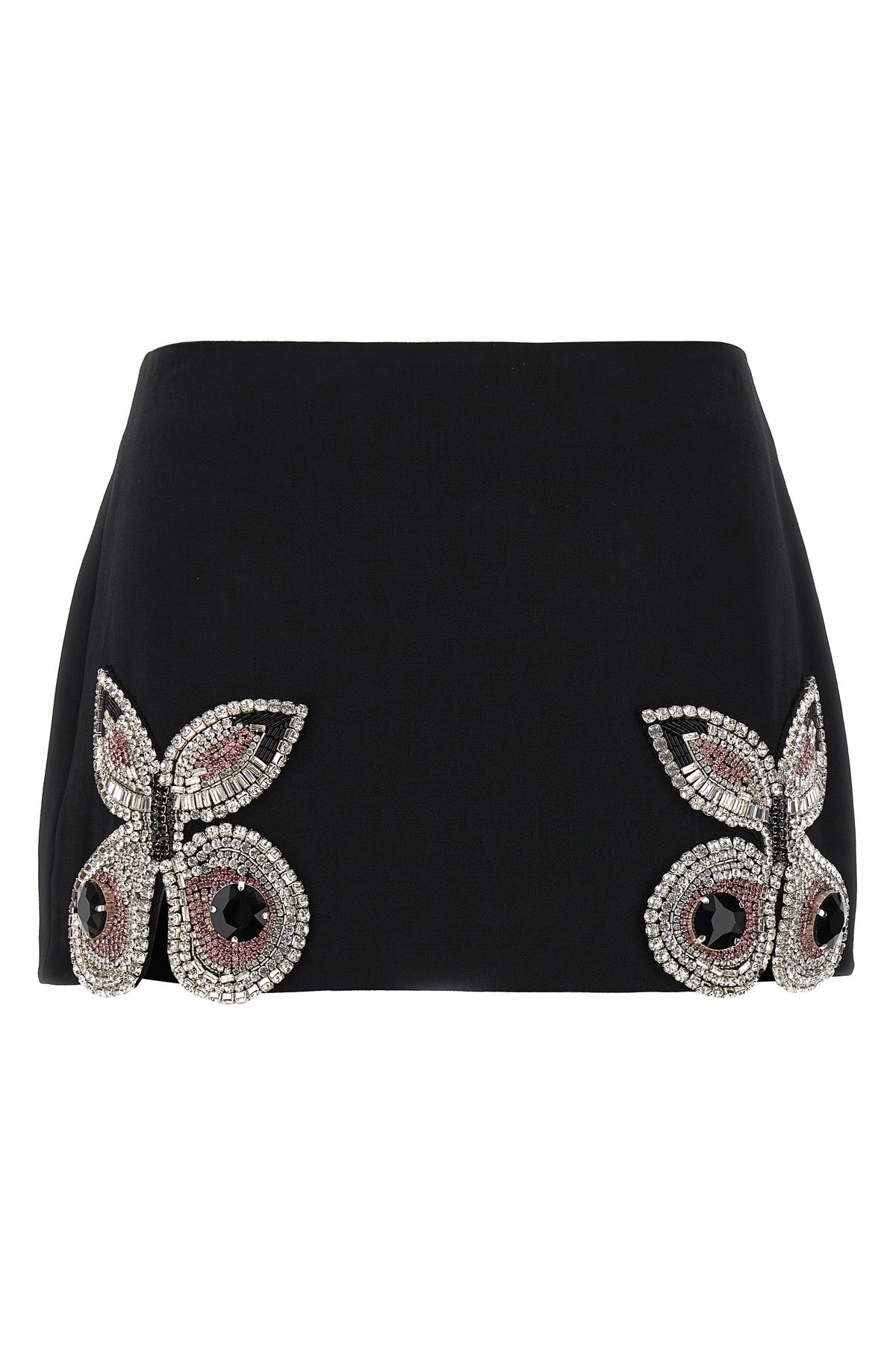 AREA GONNA 'EMBROIDERED BUTTERFLY MINI' 2303S05171BLACK