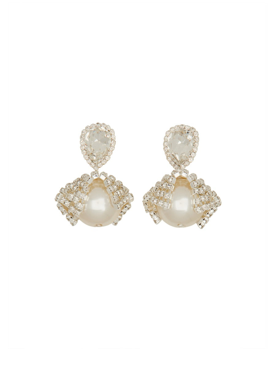 MAGDA BUTRYM EARRINGS WITH PEARLS 705424SILVER