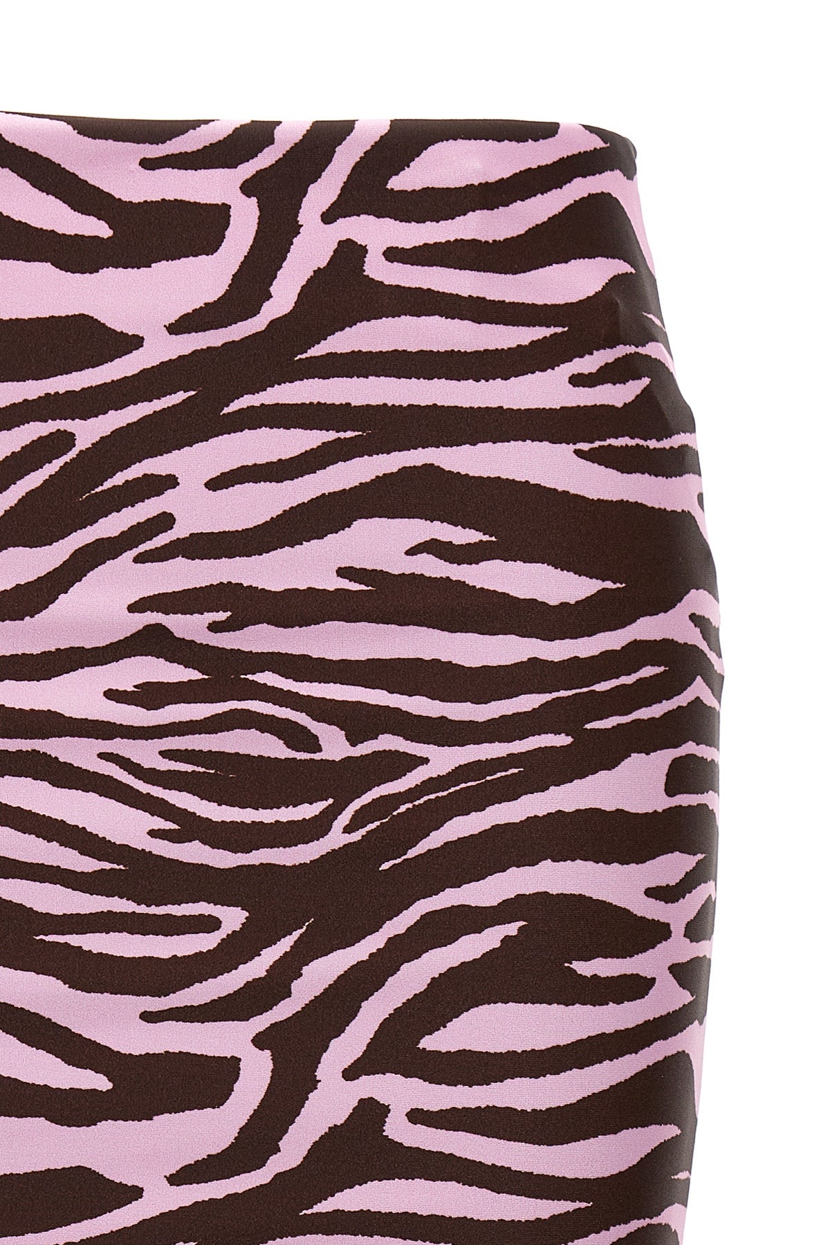 THE ATTICO ZEBRA MINISKIRT 233WBB09PA14463