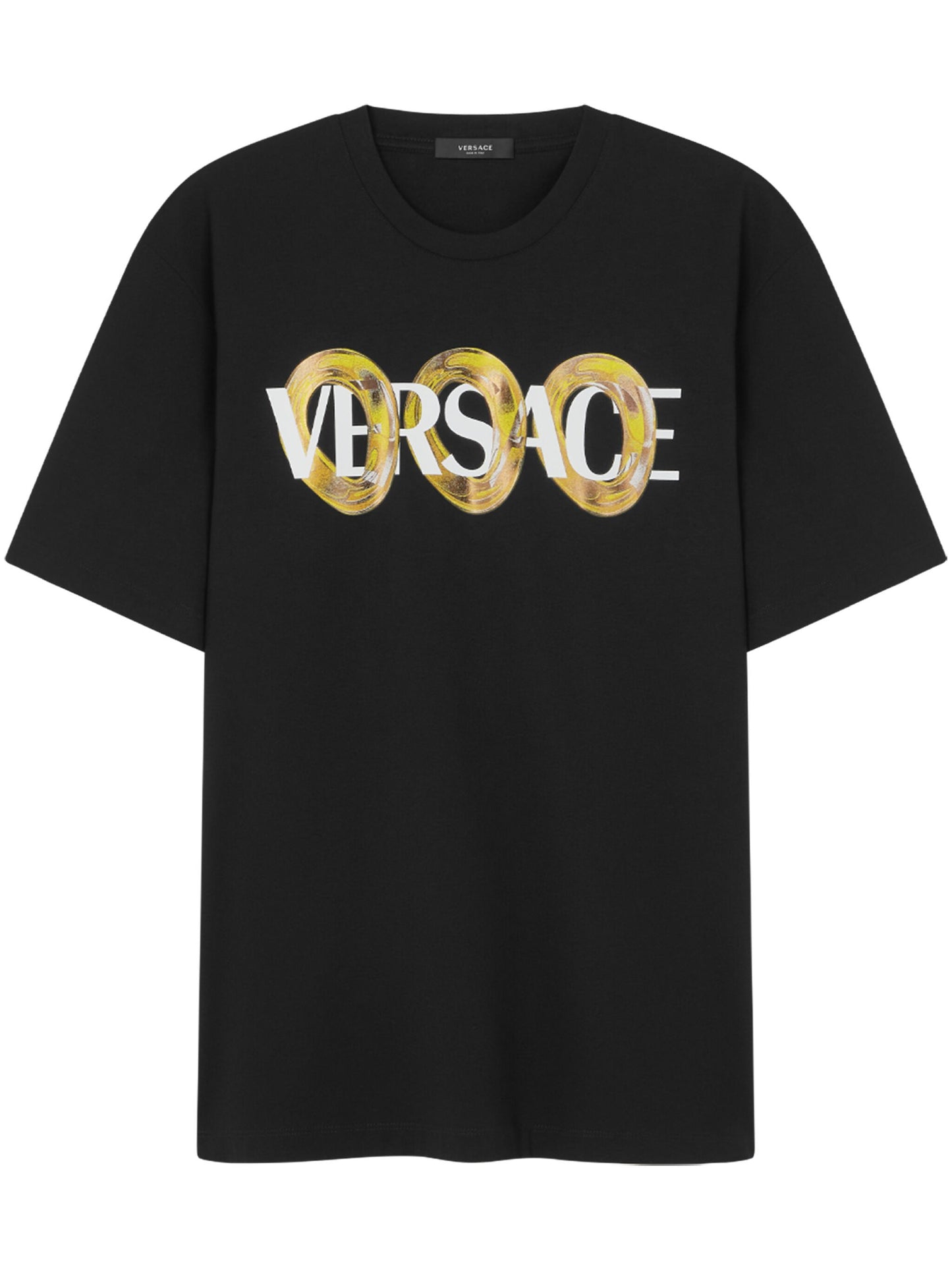 VERSACE T-shirts and Polos Black 10133021A134012B510