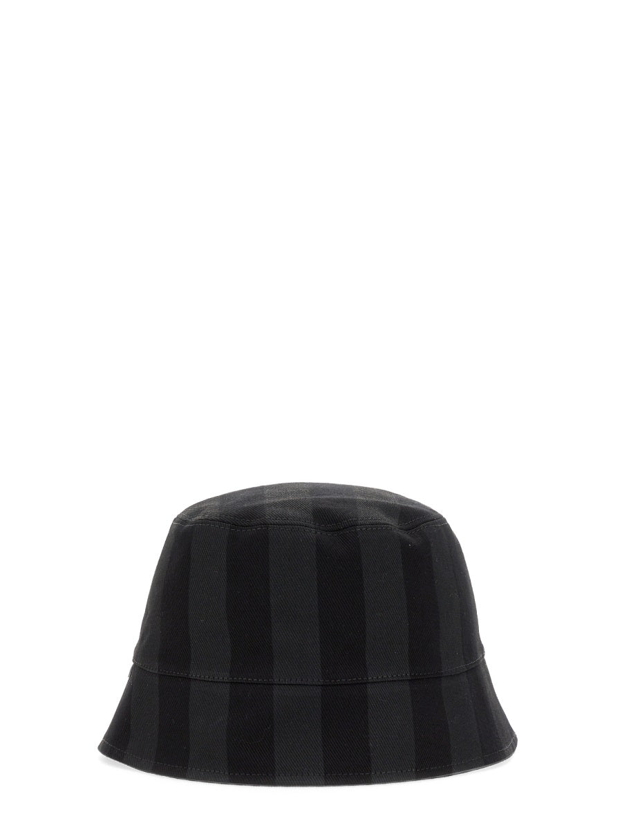 SUNNEI REVERSIBLE BUCKET HAT MACCXSAC007WVN006BLKS