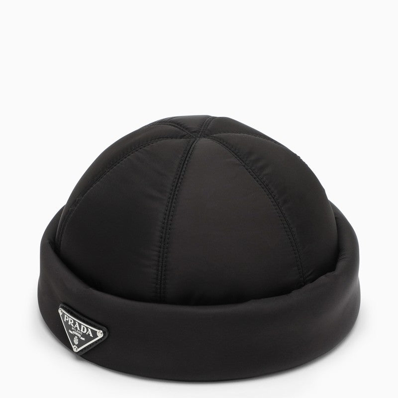 Prada Black nylon hat 2HC1682DV4N_PRADA-F0002