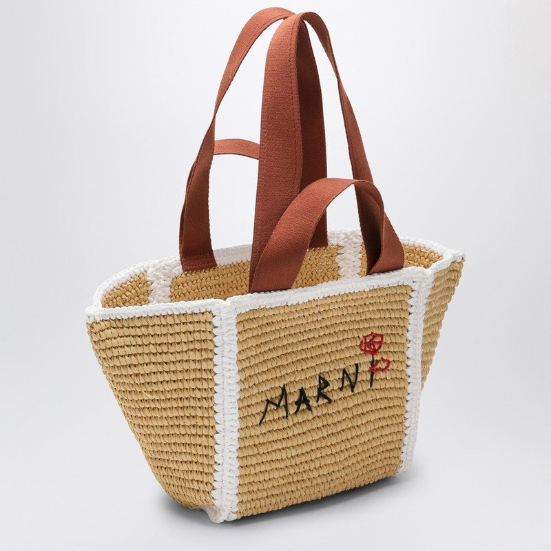 Marni Sillo small shopping bag in raffia-effect macramé SHMP0121L0P6769P_MARNI-ZO761