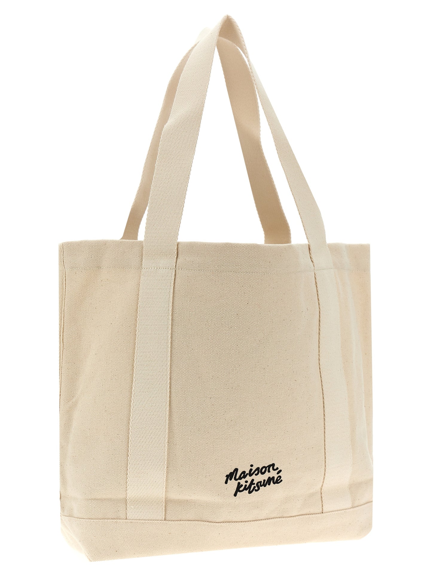 Maison Kitsuné 'FOX HEAD' SHOPPING BAG LW05101WW0050P700