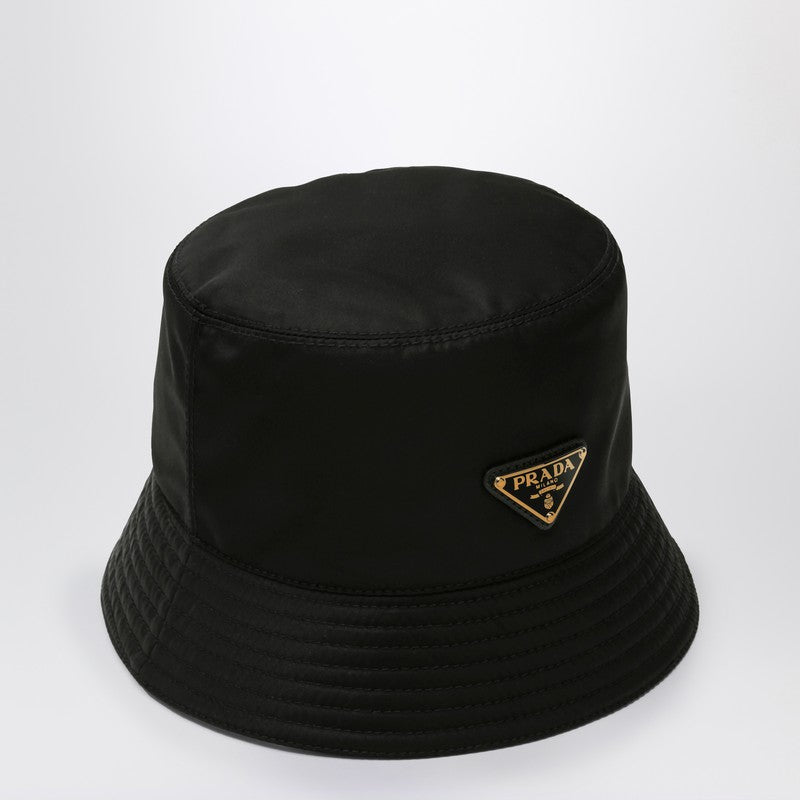 Prada Black Re-Nylon bucket hat 1HC1372DMIP_PRADA-F0632