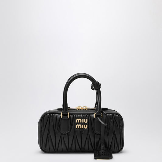 MIU MIU Black quilted nappa leather Arcadie XS top case 5BP088OOON88P_MIU-F0002