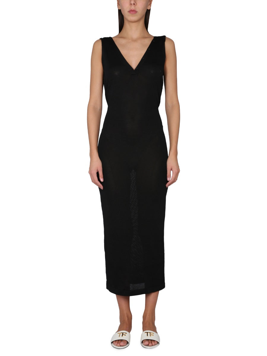 TOM FORD SLINKY DRESS ACK351YAX505LB999